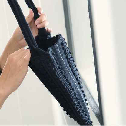 Antonello Tedde／MARIA PIA Righe doppie POUCH