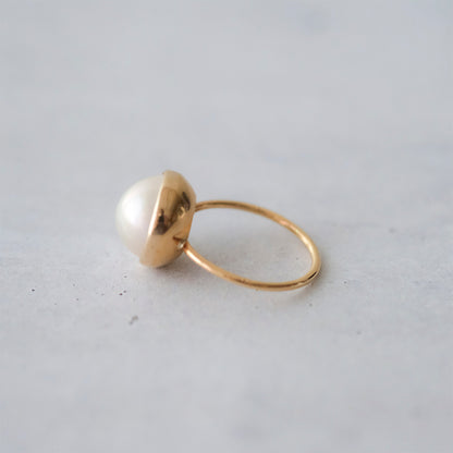 shuo'／【受注商品】Mabe Pearl RIng（7～11号）