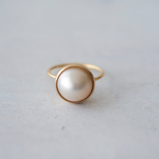 shuo'／【受注商品】Mabe Pearl RIng（7～11号）