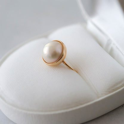 shuo'／【受注商品】Mabe Pearl RIng（7～11号）