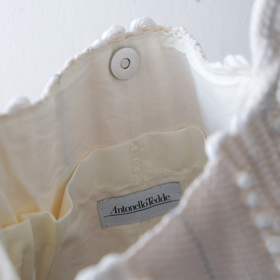 Antonello Tedde／MARIA PIA Righe doppie POUCH