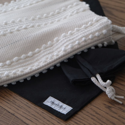 Antonello Tedde／MARIA PIA Righe doppie POUCH