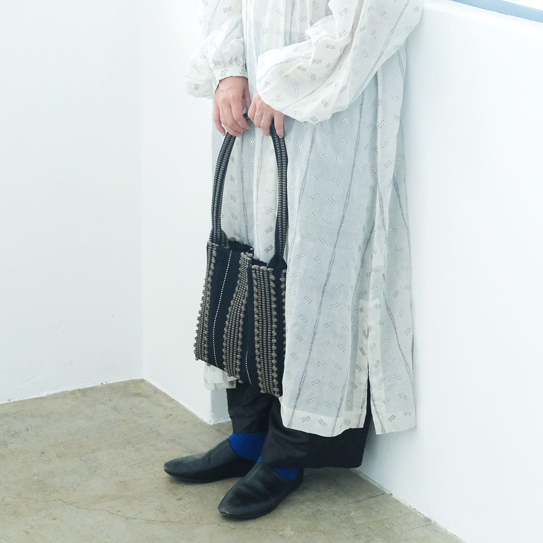 Antonello Tedde／MARIA PIA Righe doppie POUCH