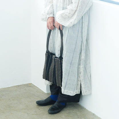 Antonello Tedde／MARIA PIA Righe doppie POUCH