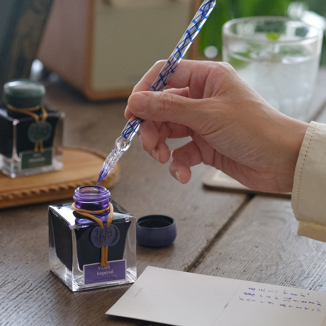 HERBIN／ガラスペン らせん
