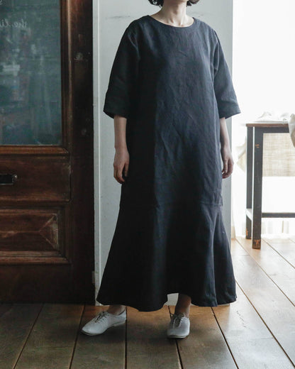 ENYO／MLD26-8 マーメイドラインのドレス ノアールWL