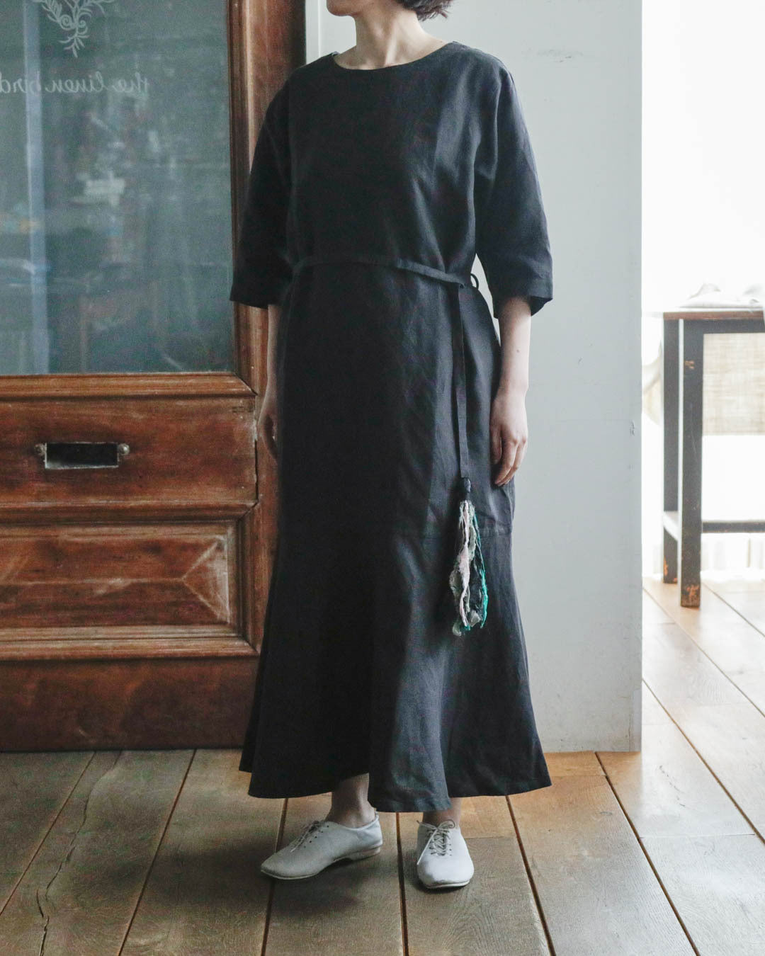 ENYO／MLD26-8 マーメイドラインのドレス ノアールWL