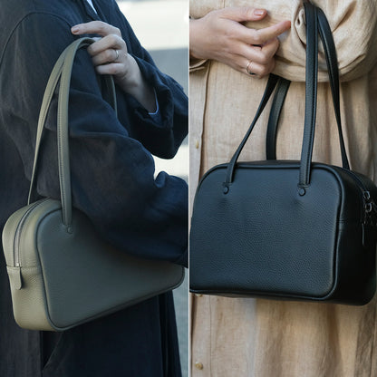 STUDIO LA CAUSE／【受注商品】ロングハンドルボストンBG122 S（LH）EM