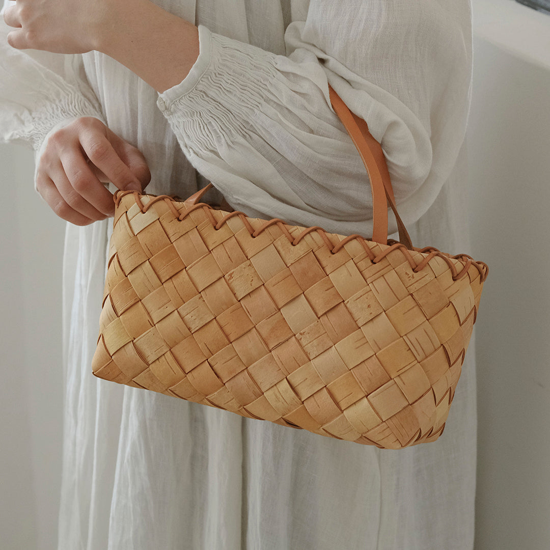 FACTOREM／白樺かご ミニマルトートバッグ