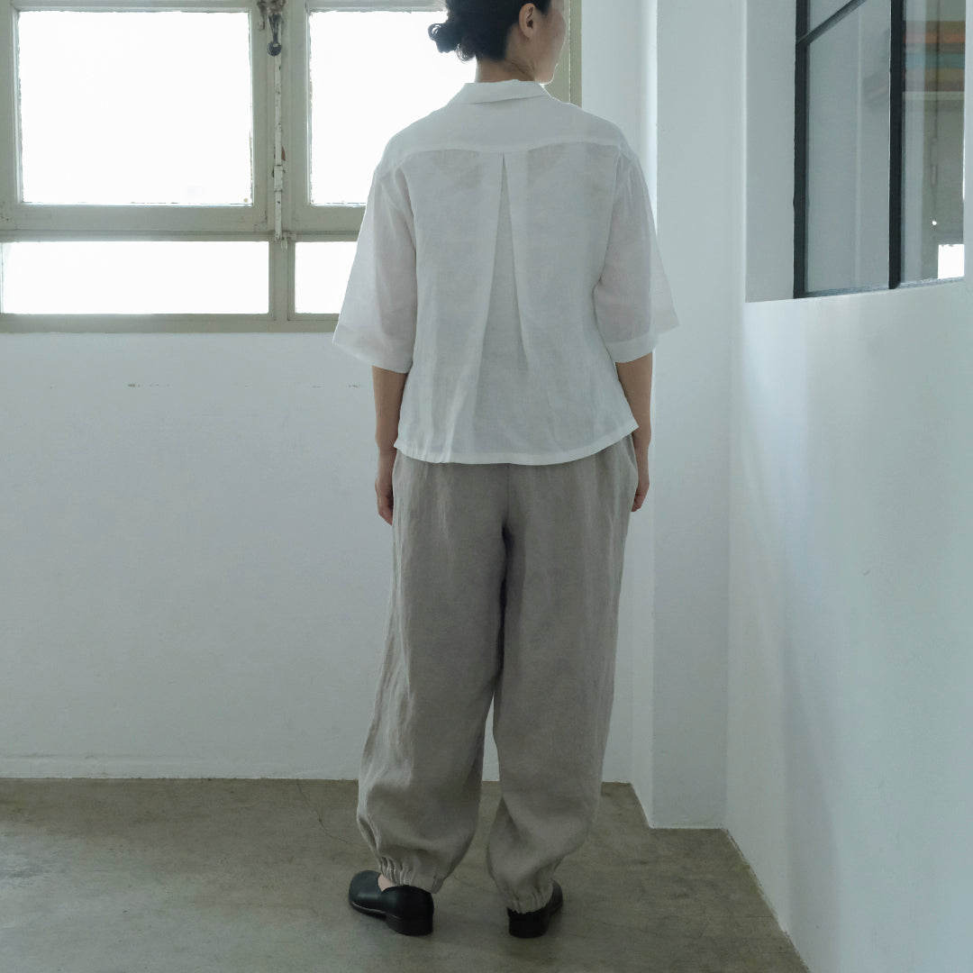SALUÉ／リトアニアンリネンイージーパンツ