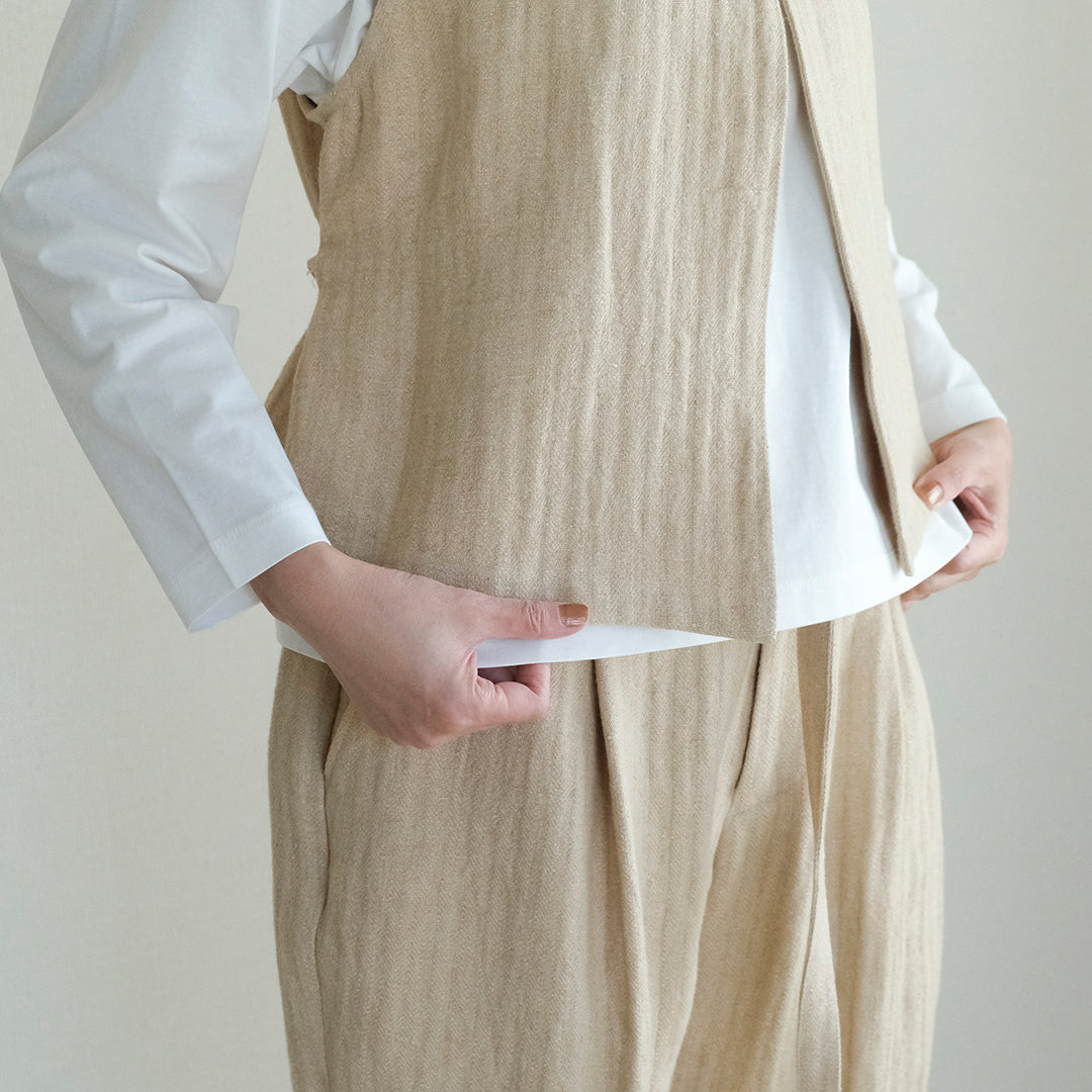 SALUÉ／white label スムース ロングスリーブTシャツ