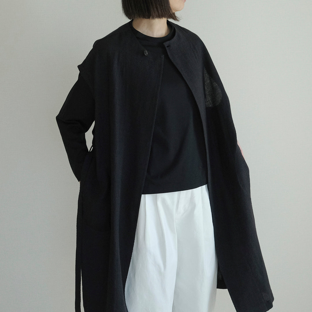 SALUÉ／white label スムース ロングスリーブTシャツ