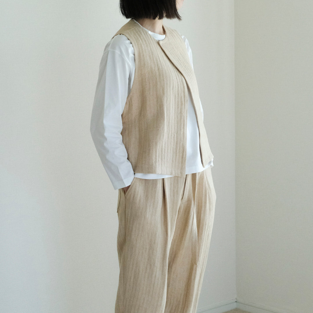 SALUÉ／white label スムース ロングスリーブTシャツ