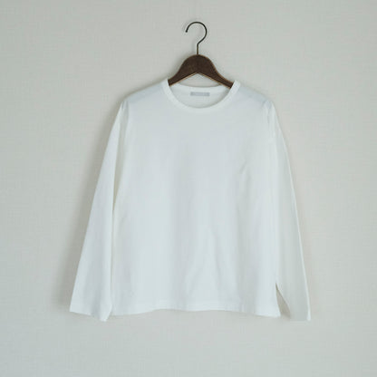 SALUÉ／white label スムース ロングスリーブTシャツ