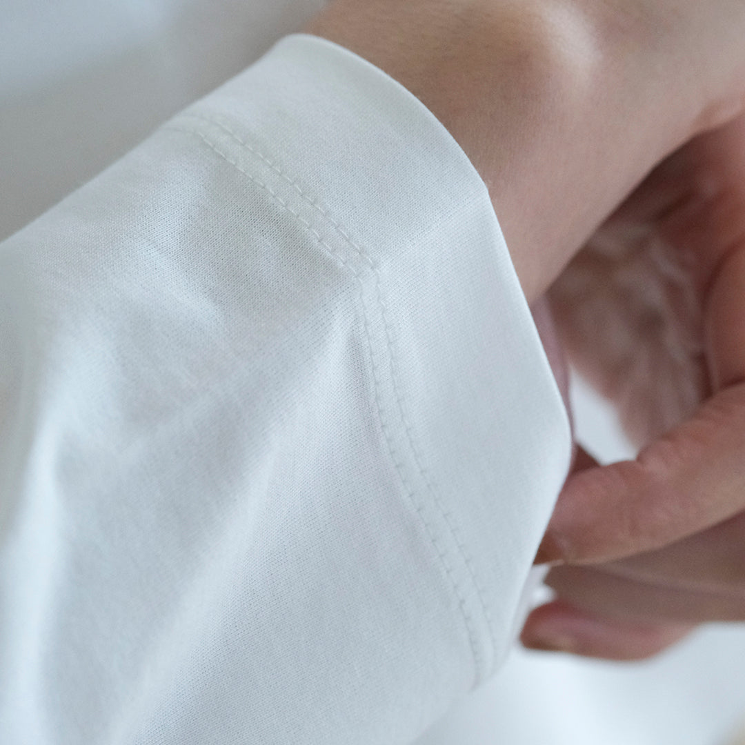 SALUÉ／white label スムース ロングスリーブTシャツ