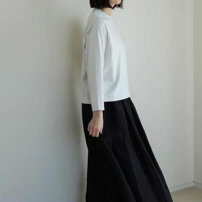 SALUÉ／white label スムース ロングスリーブTシャツ