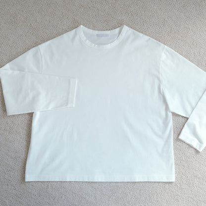 SALUÉ／white label スムース ロングスリーブTシャツ