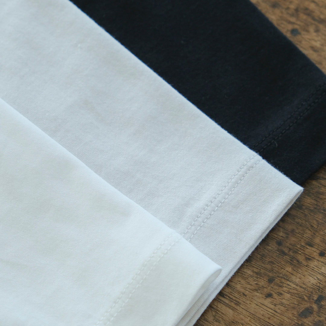 SALUÉ／white label スムース ロングスリーブTシャツ