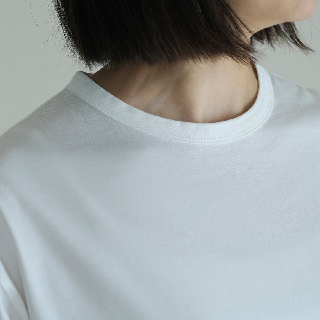 SALUÉ／white label スムース ロングスリーブTシャツ