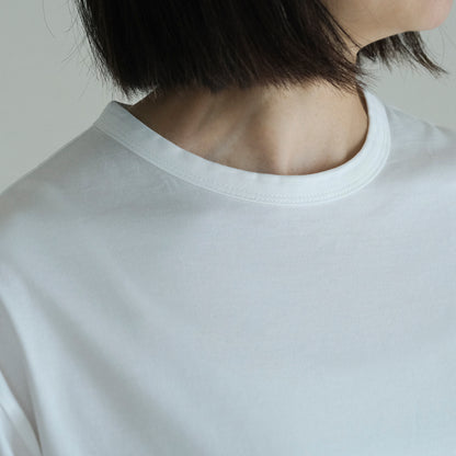 SALUÉ／white label スムース ロングスリーブTシャツ