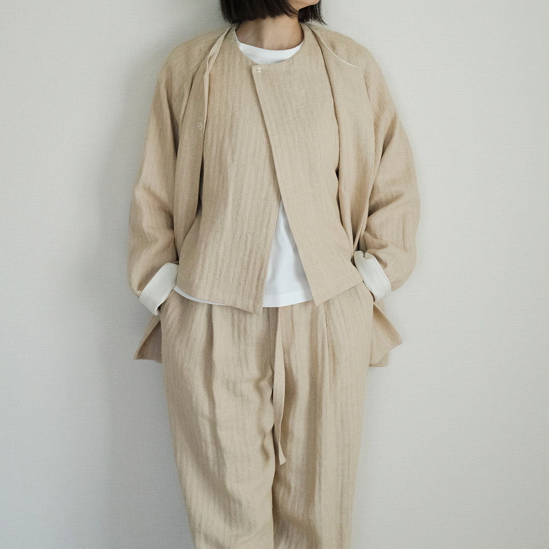 SALUÉ／white label スムース ロングスリーブTシャツ
