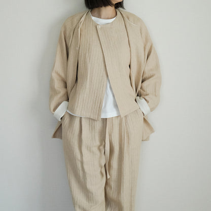 SALUÉ／white label スムース ロングスリーブTシャツ