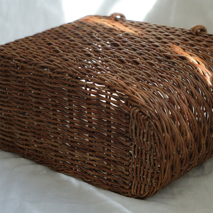 宮本工芸／【予約商品】あけびかご 薄型小松編 巻き手