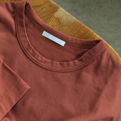 SALUÉ／white label スムース ハーフスリーブTシャツ