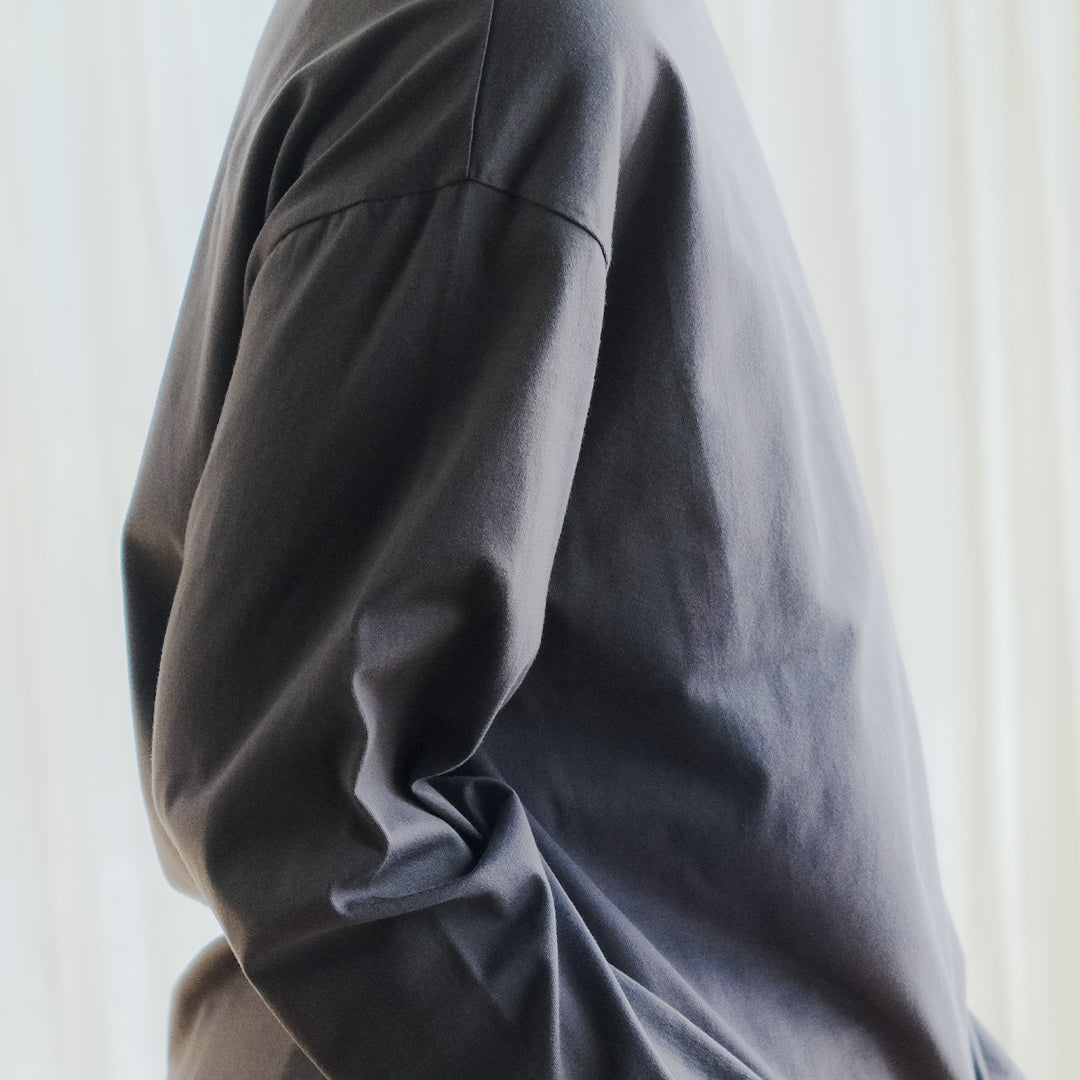 SALUÉ／white label スムース ロングスリーブTシャツ