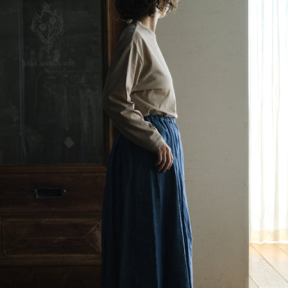 SALUÉ／white label スムース ロングスリーブTシャツ