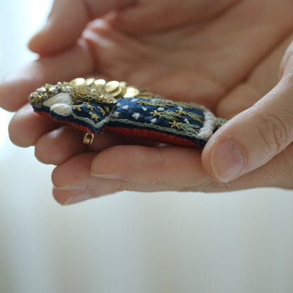 BOZZOLO／祈る天使 Brooch （A）