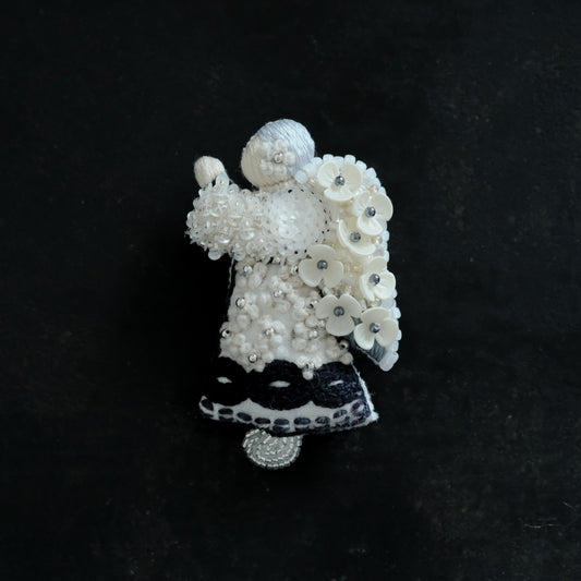 BOZZOLO／祈る天使 Brooch （B）