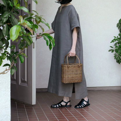 TLB HOME／TLB HOME ハーフスリーブ　カフタン