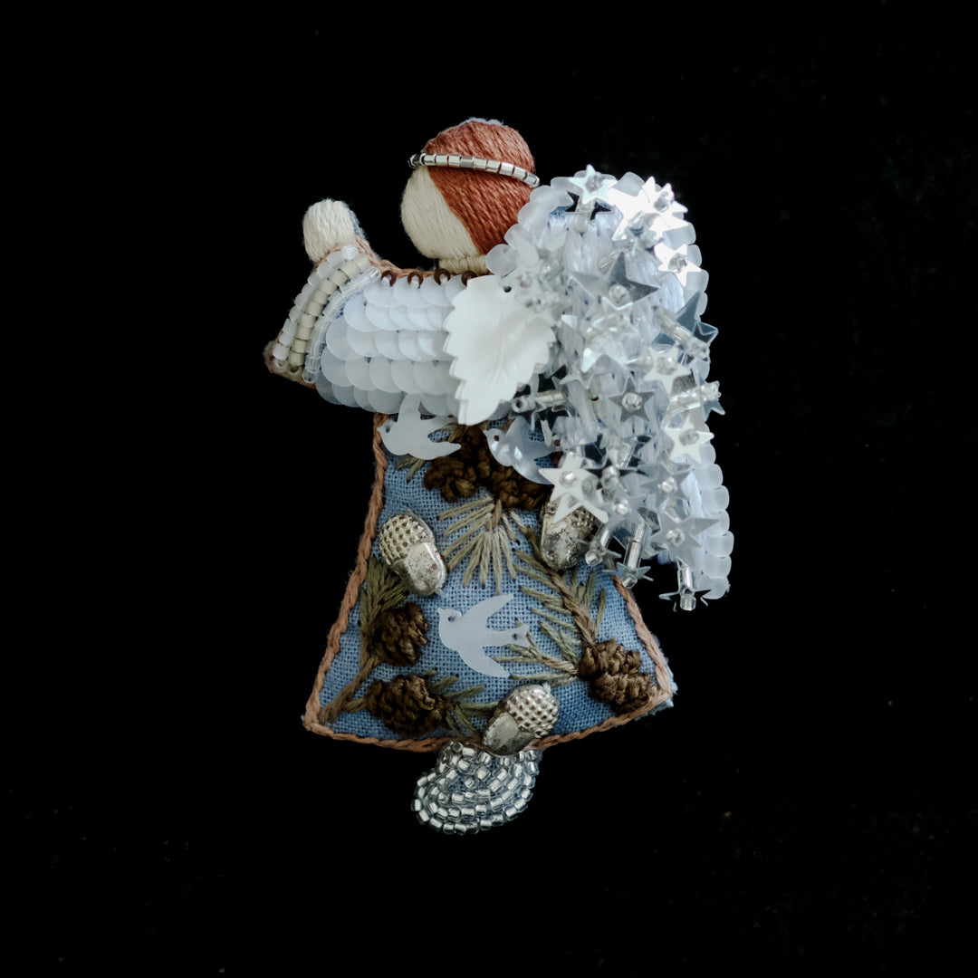 BOZZOLO／祈る天使 Brooch （E）