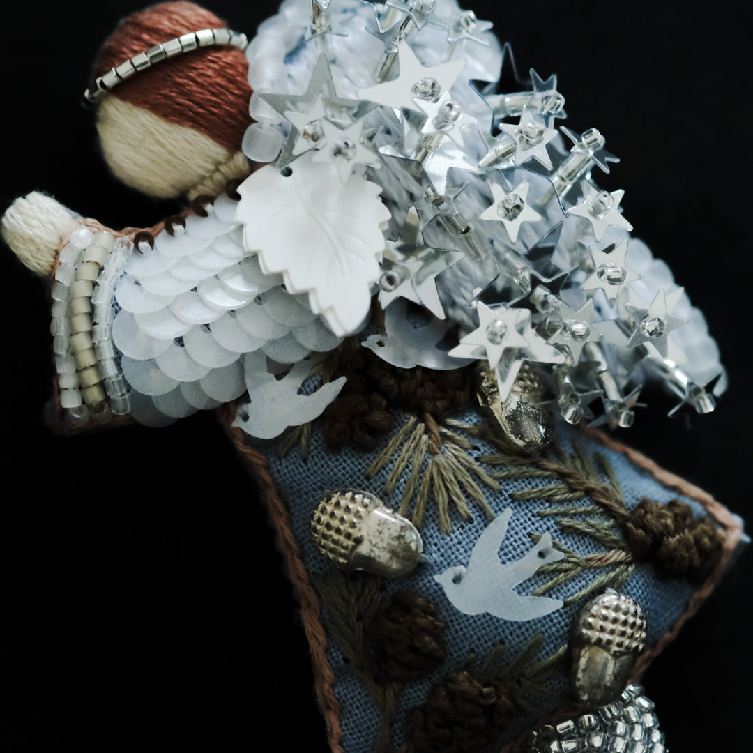 BOZZOLO／祈る天使 Brooch （E）