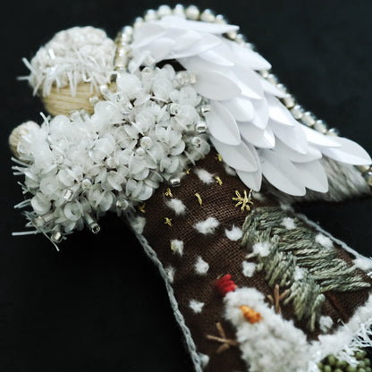 BOZZOLO／祈る天使 Brooch （G）