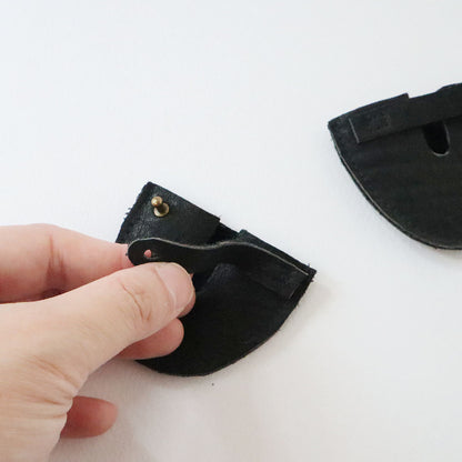 the linen bird haberdashery／【材料セット】クゥクゥの着せ替え　丸襟のワンピース