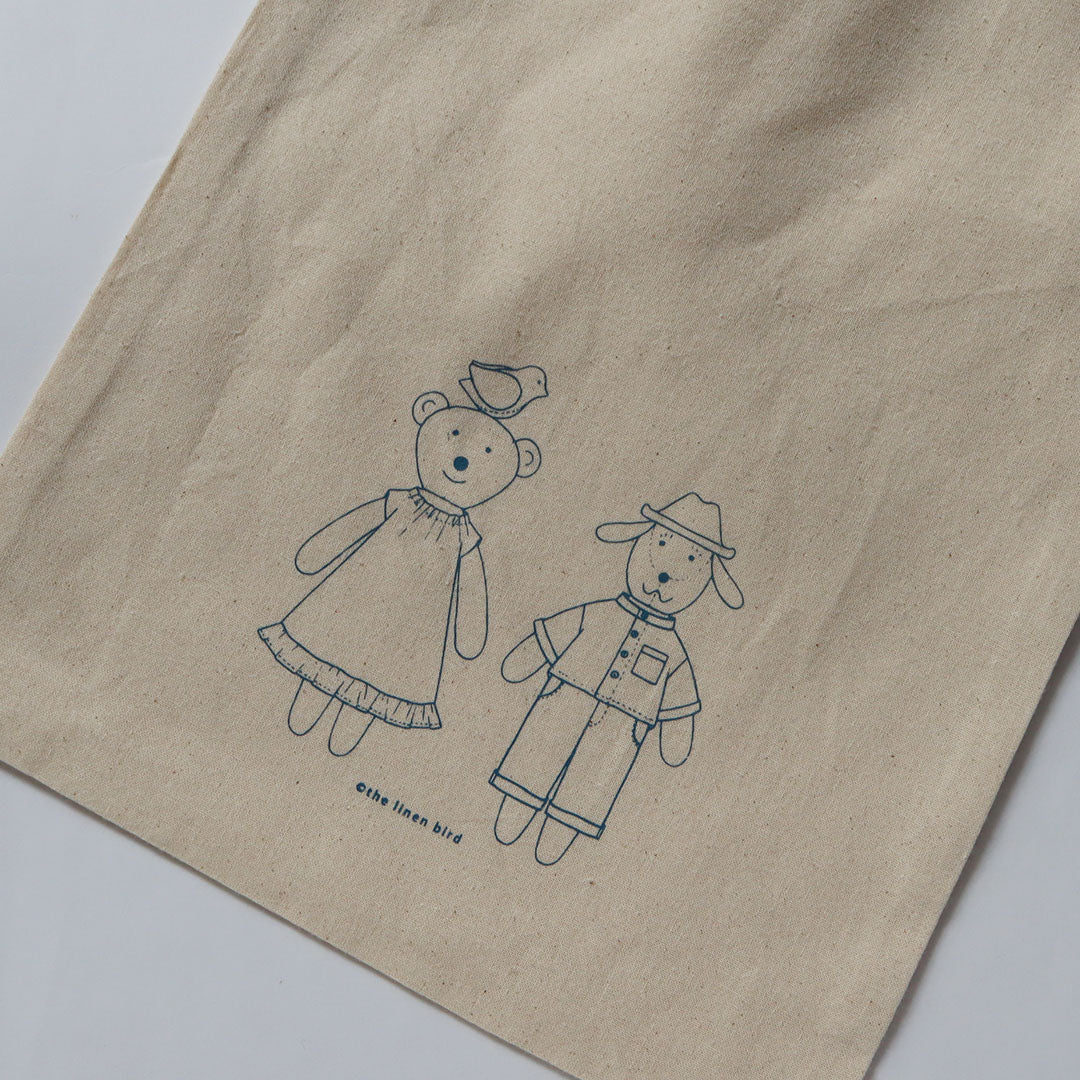 the linen bird haberdashery／【材料セット】いぬのフラクシィ