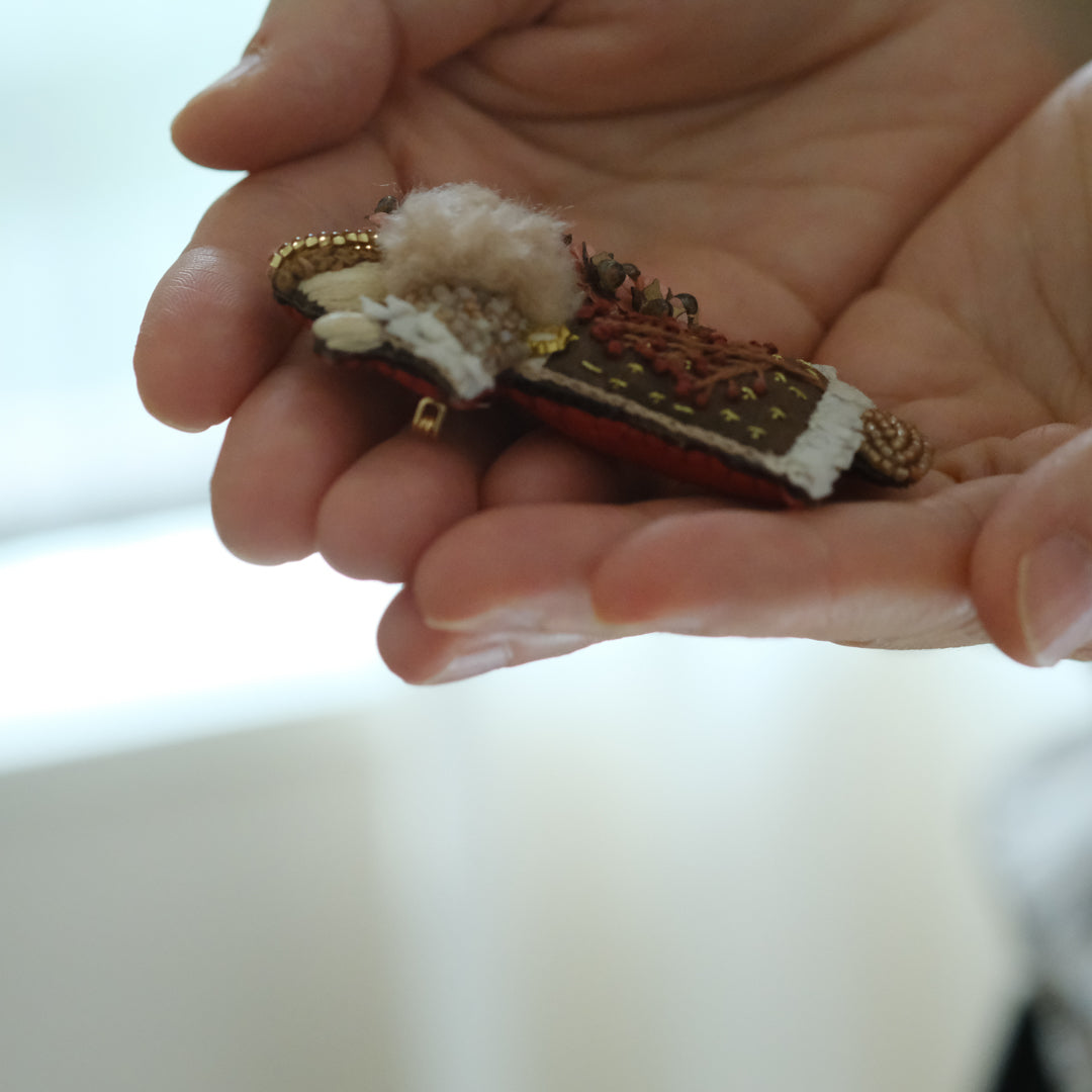 BOZZOLO／祈る天使 Brooch （J）