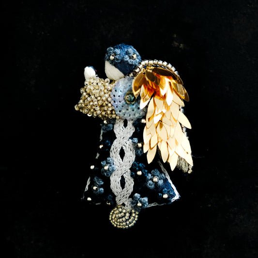 BOZZOLO／祈る天使 Brooch （M）