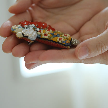 BOZZOLO／祈る天使 Brooch （N）