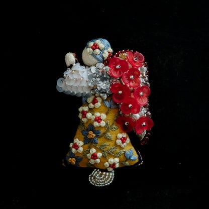 BOZZOLO／祈る天使 Brooch （N）