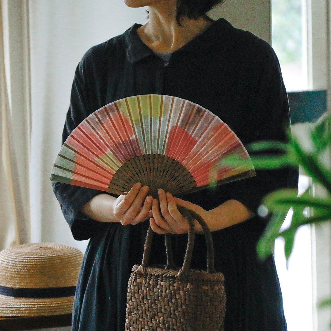 宮本工芸／【受注商品】山ぶどうかご　2.5巾　あじろ編み　特小