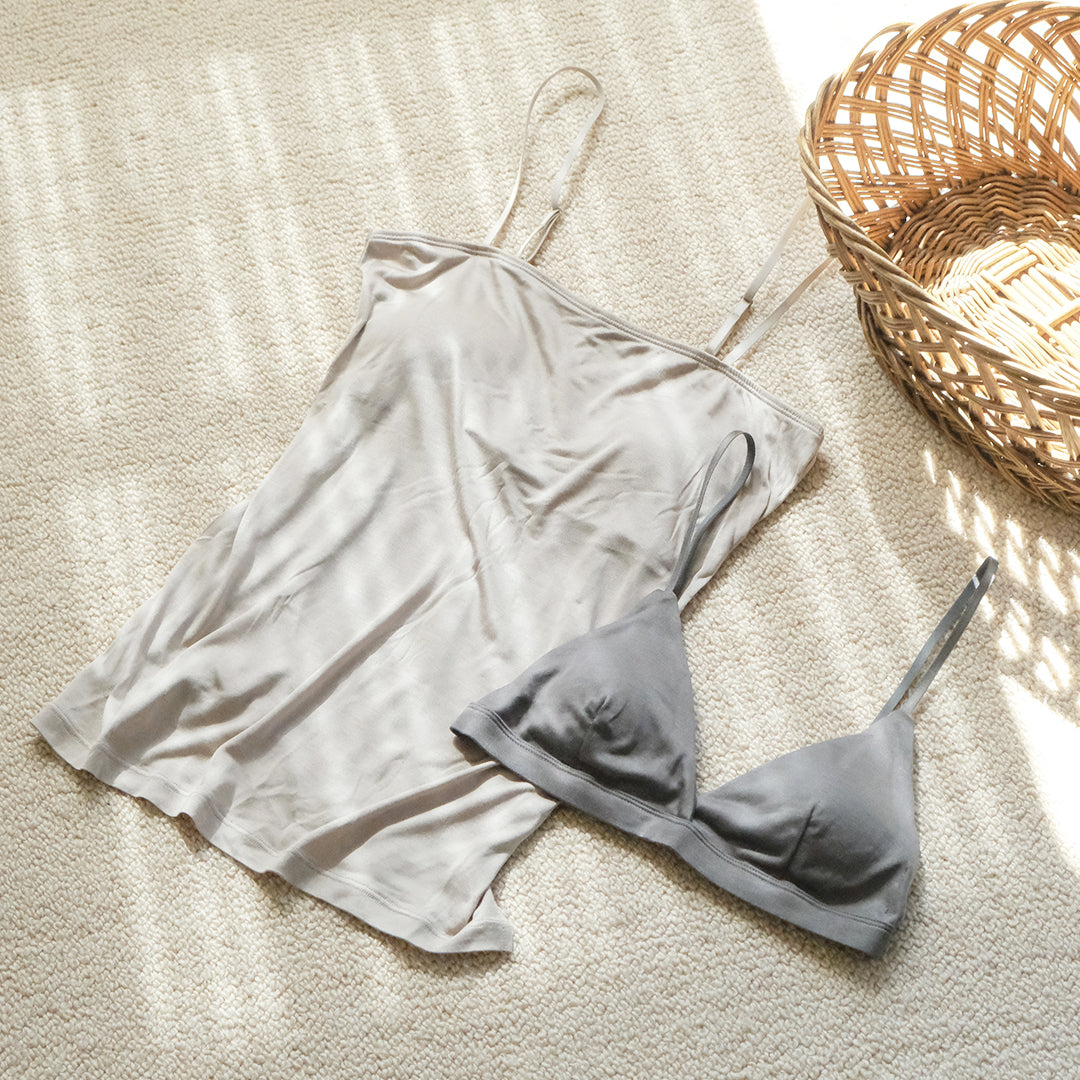 COCOONA SKINWEAR／カップ入りキャミソールⅡアジャスター付き
