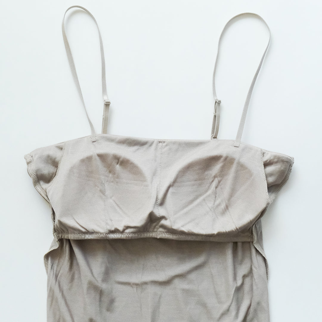 COCOONA SKINWEAR／カップ入りキャミソールⅡアジャスター付き