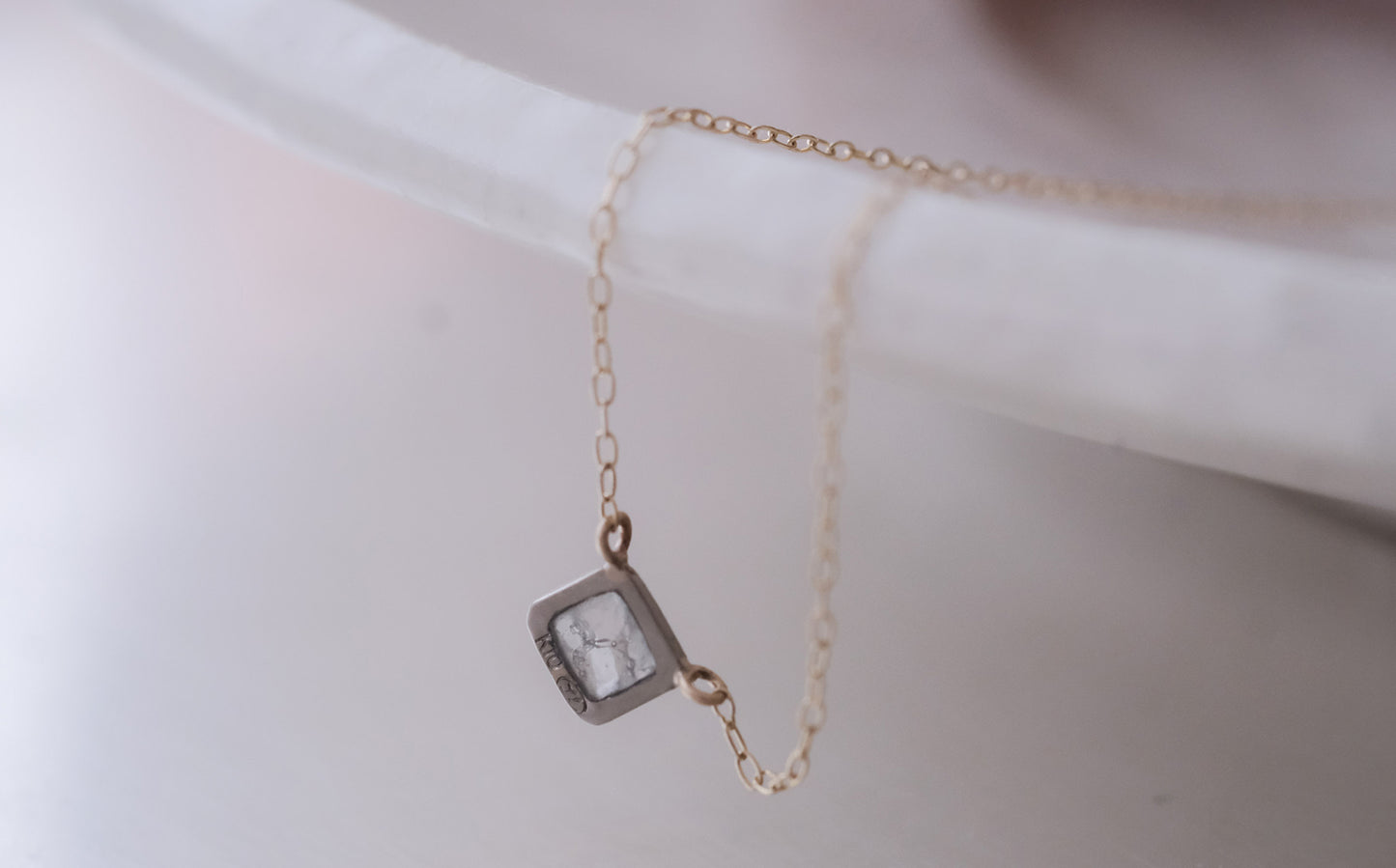Atelier el／NilasCoastスライスダイヤモンドネックレス（NC2302N）