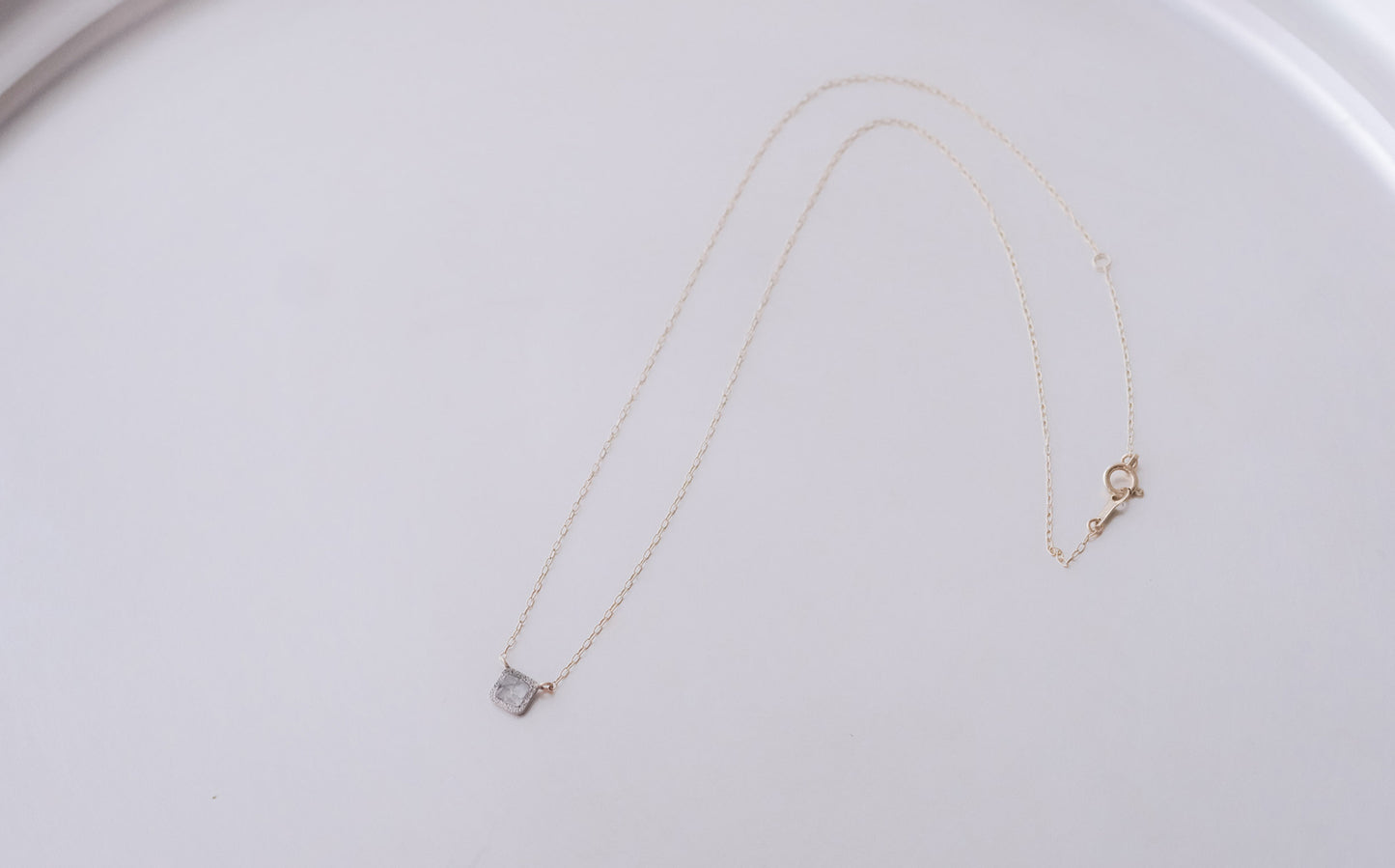 Atelier el／NilasCoastスライスダイヤモンドネックレス（NC2302N）