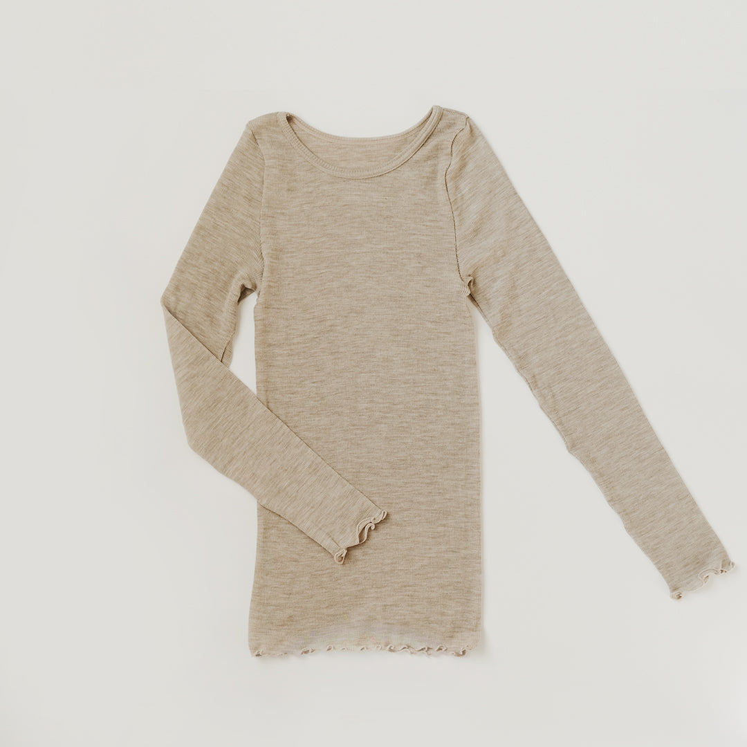 me.／merino washable wool ロングスリーブ