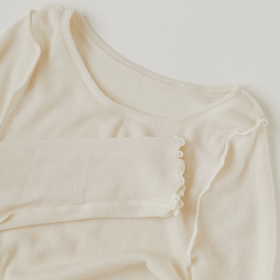 me.／merino washable wool ロングスリーブ