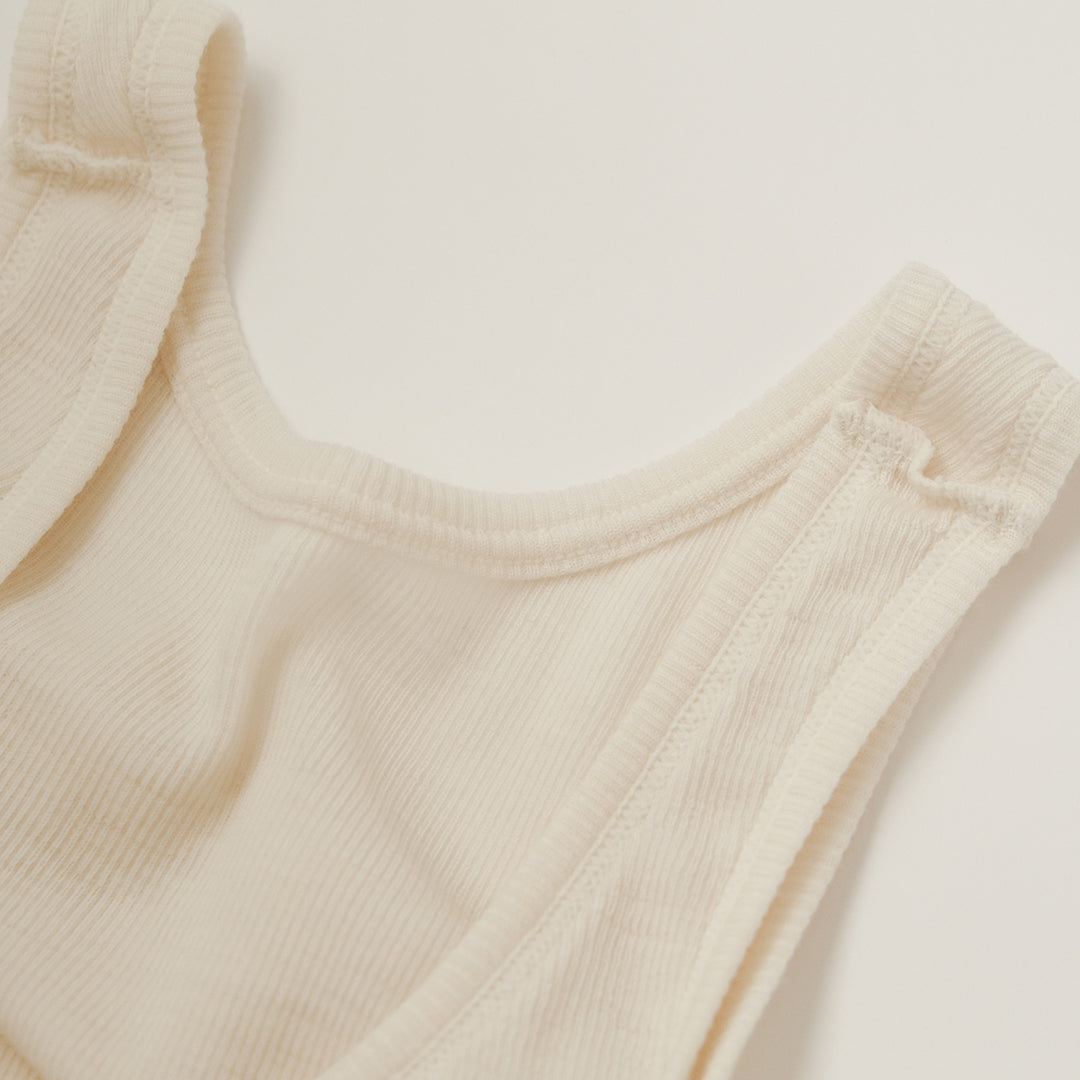 me.／merino washable wool タンクトップ